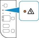 figure: The Alarm lamp lights up