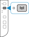 figur: Tryk på Wi-Fi-knappen