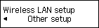 Layar Pngstn LAN nirkabel: Pilih Pengesetan lainnya