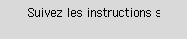 Écran Connex. facile ss fil&nbsp;: Suivez les instructions sur le PC ou le smartphone, etc.