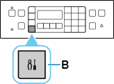 figure: Press the Setup button