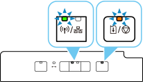 figur: Wi-Fi-lampan är tänd