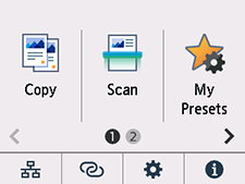 A KEZDŐLAP képernyő