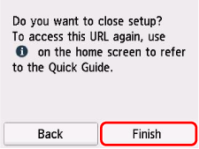 Slutför konfigurationen