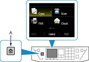 A KEZDŐLAP képernyő