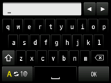 Zaslon Vnos ključa omrežja