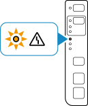 figure: The Alarm lamp lights up