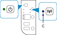 joonis: Wi-Fi-lamp vilgub kiiresti ja süttib toitelamp