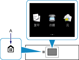 “主页”屏幕