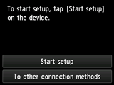 Bildschirm „Tastendrückmethode“: Verbindung mit dem Zugriffspunkt herstellen, der WPS unterstützt