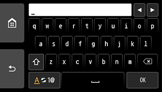 &ldquo;输入密码&rdquo;屏幕