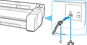 figura: Conectando um cabo Ethernet