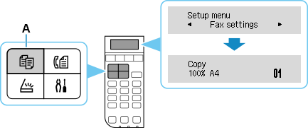 hình: Nhấn nút SAO