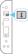 figure : Appuyez sur le bouton Information