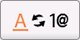 Превключване между "малки букви от азбуката" и "цифри и символи"