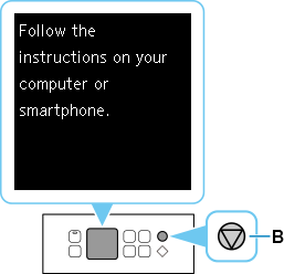 figura: Apăsaţi butonul Oprire
