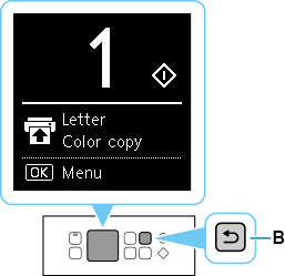 Copy standby screen