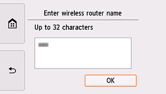 Ekran potwierdzenia nazwy routera bezprzewodowego