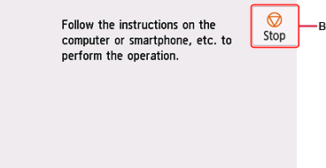 hình: Gõ nhẹ vào Dừng