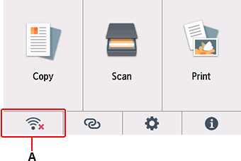 HJEM-skjermbilde: Velg nettverk