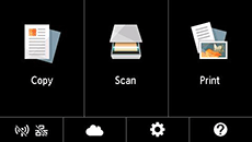 A KEZDŐLAP képernyő