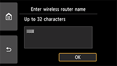 Ekran potwierdzenia nazwy routera bezprzewodowego