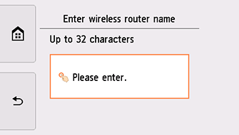 A Vez. nélk. router név megadása képernyő