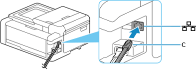 gambar: Menghubungkan kabel Ethernet