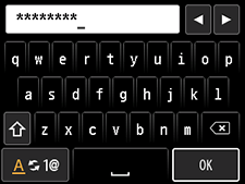 Pantalla Introducir frase de contraseña