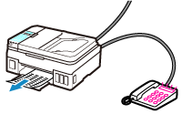 figure: Automatically distinguish voice calls from faxes, and then receive them accordingly