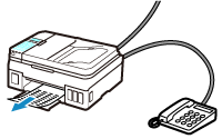 figure: Receive all the calls as faxes after the phone rings for a specified period of time