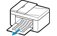 figura: Funzionamento in ricezione (ricezione automatica di fax)