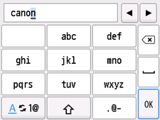 个人名称输入屏幕
