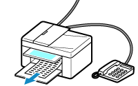 Imagen: Recibir todas las llamadas como faxes después de que el teléfono suene durante un periodo de tiempo especificado