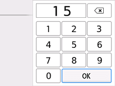 Écran Paramètres heure