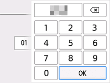 Zaslon Nastavitve datuma
