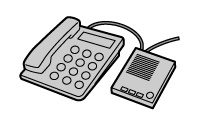 figura: Utilizzo di una segreteria telefonica