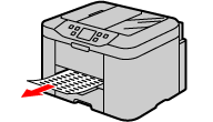 図：受信時の動作（ファクス自動受信）