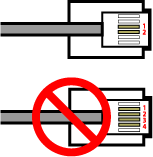 figure: Check the phone cord in use