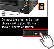Vienk. uzstādīšanas ekrāns: Atlasiet opciju Tālāk
