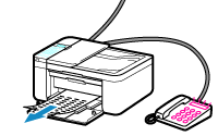 figure: Automatically distinguish voice calls from faxes, and then receive them accordingly