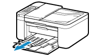 插图：接收操作(自动接收传真)