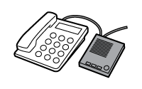 figure: Telephone (with an answering machine)