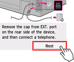 Vienk. uzstādīšanas ekrāns: Atlasiet opciju Tālāk